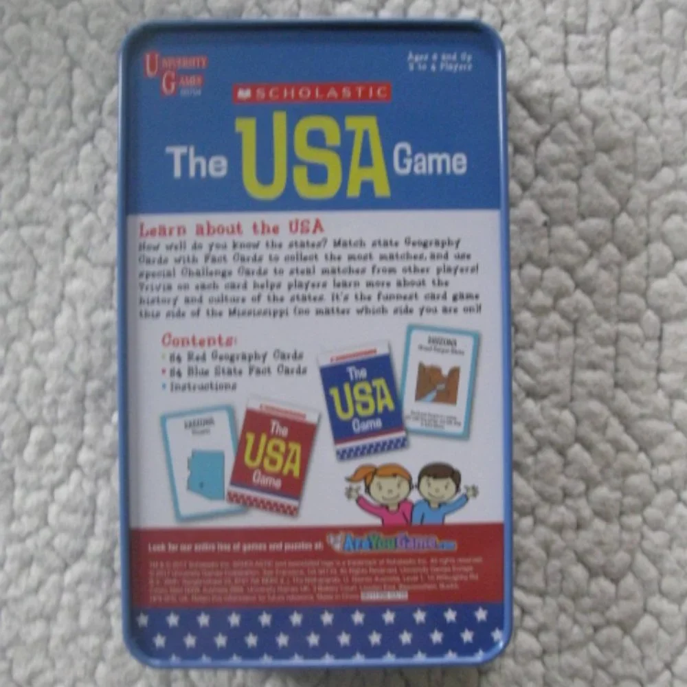 5/$30 Scholastic The USA Game